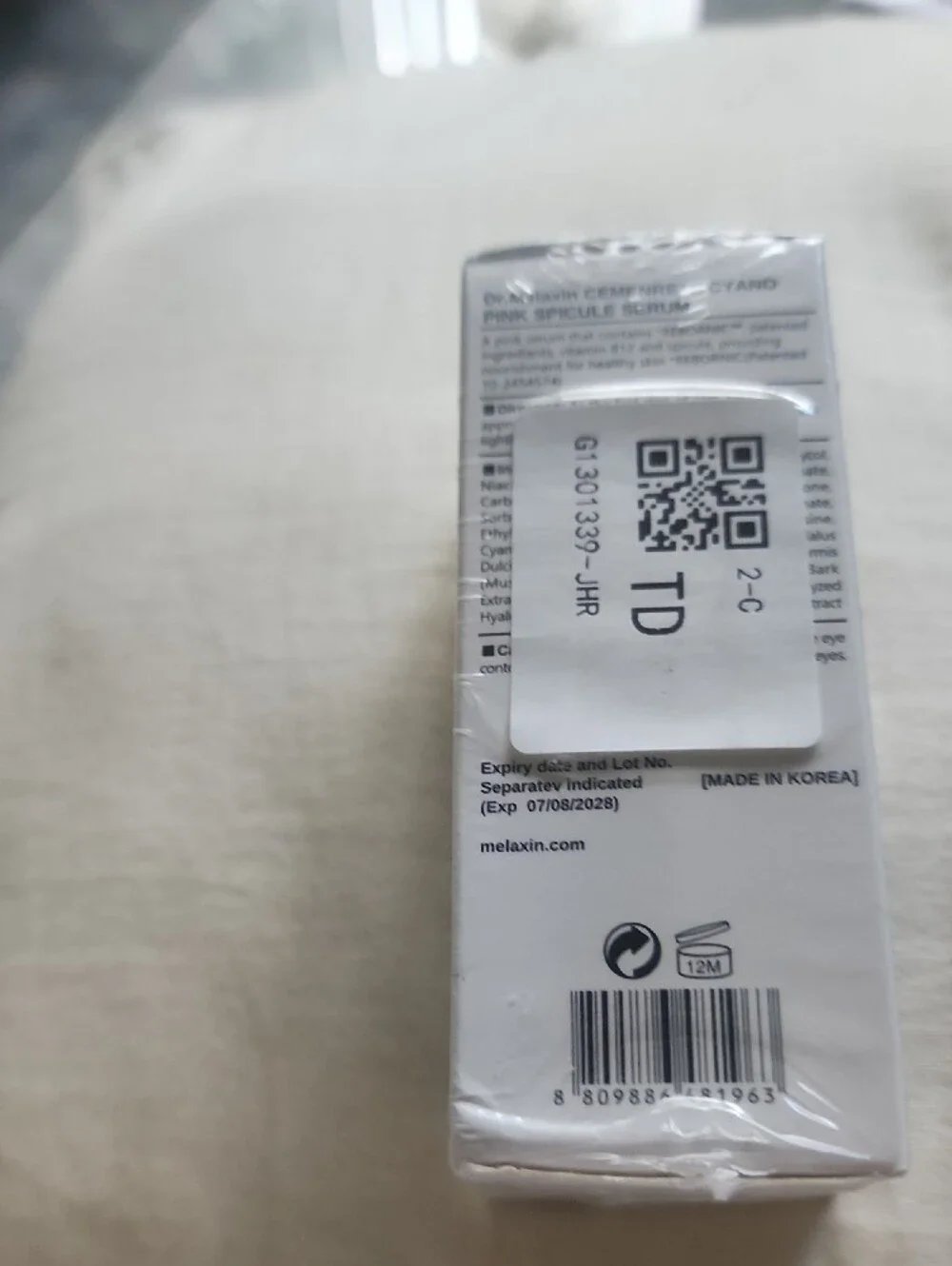 Cyano Pink Spicule Calcium B12 Serum - Pink